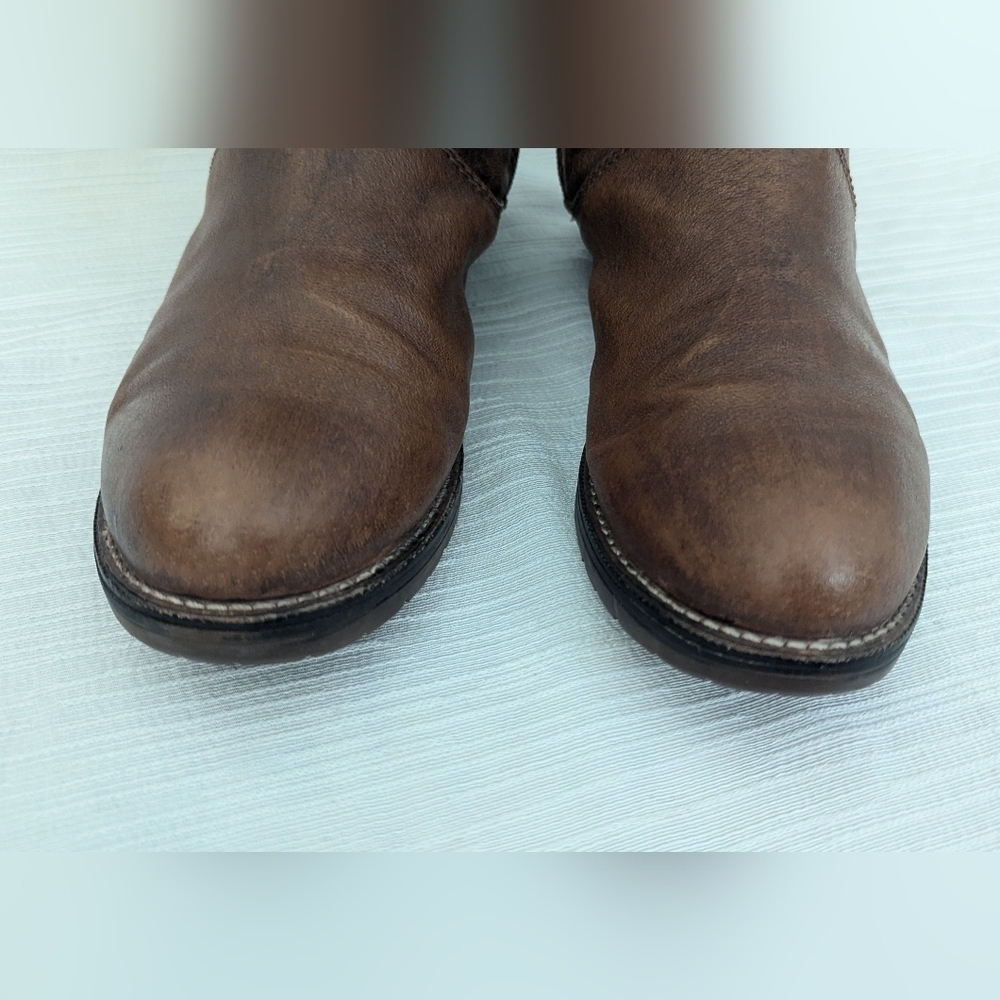 Steve Madden Miidori Leather Buckles Tall Boots Size 7M - Picture 11 of 15